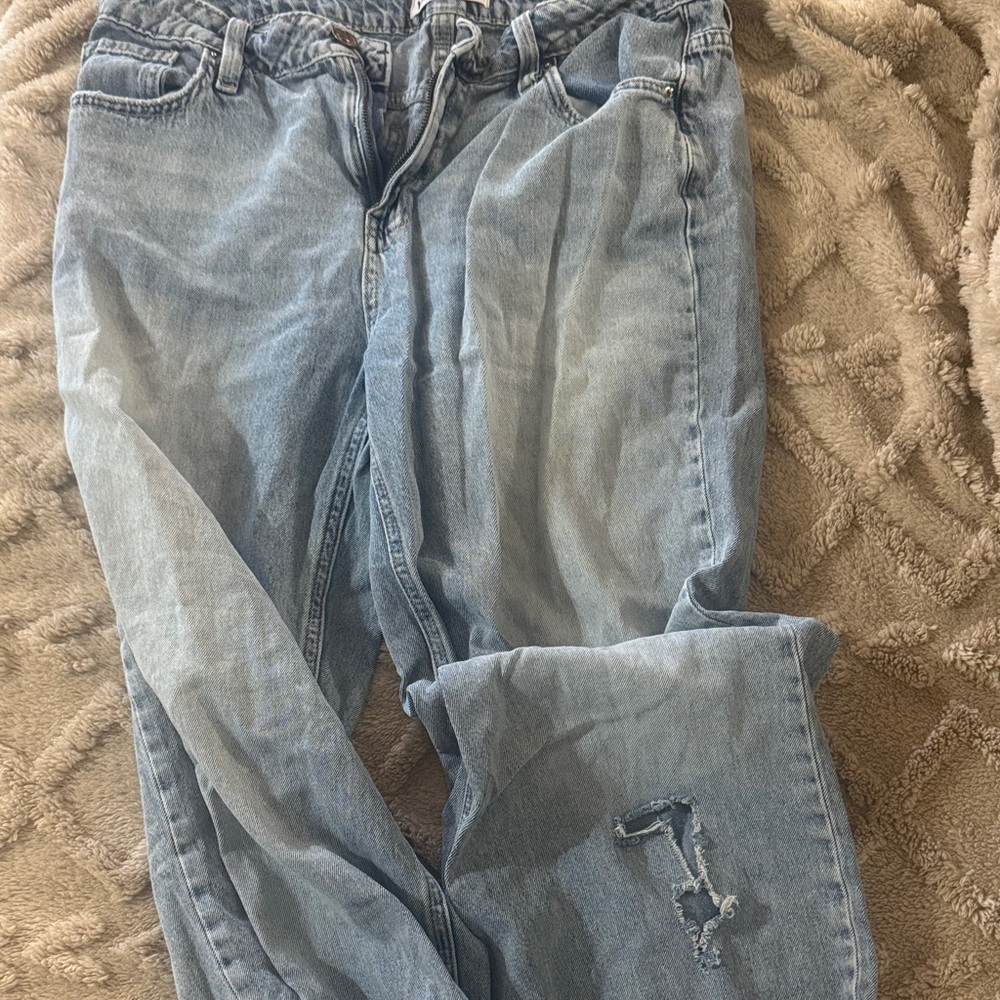 YMI Light Blue Boyfriend Jeans